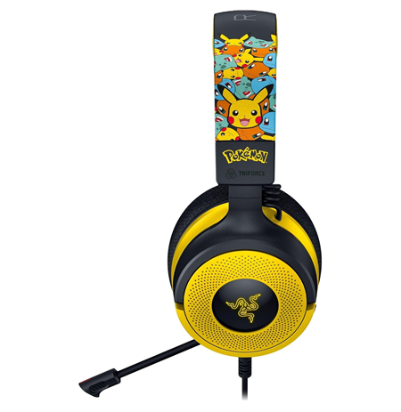 Razer | Headset | Kraken V4 X | Wired | Over-Ear | Microphone | Pokémon Edition