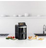 Taurus Air Duo Slim oil-free fryer with two baskets