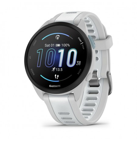 Garmin Forerunner 165 Music 3.05 cm (1.2") AMOLED 43 mm Digital 390 x 390 pixels Touchscreen Grey GPS (satellite)