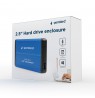 Gembird EE2-U3S-2-B storage drive enclosure 2.5" USB 3.0 HDD enclosure Blue
