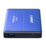 Gembird EE2-U3S-2-B storage drive enclosure 2.5" USB 3.0 HDD enclosure Blue