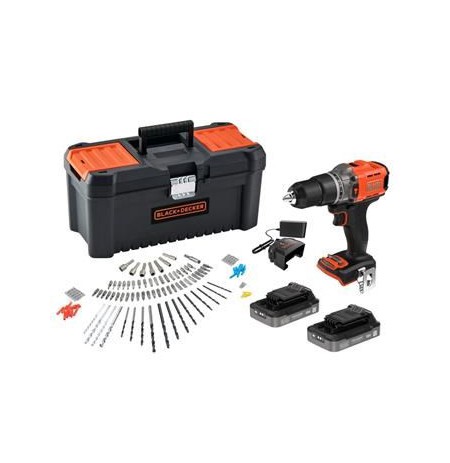 Drill-screwdriver 18V BCD383D2TA BLACK+DECKER