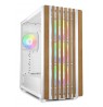 Case Sharkoon Rebel C70G RGB ATX glass white