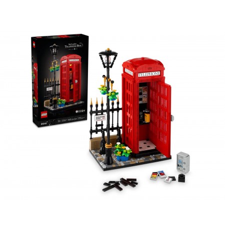 LEGO IDEAS 21347 Red London Telephone Box