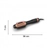 Rowenta CF9840F0 hair styling tool Hot air brush Warm Black, Copper