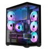 MODECOM Volcano SPACE XL ARGB FULL TOWER 5F Black