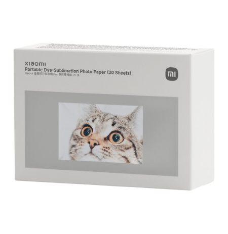 Xiaomi Portable Dye-Sublimation Photo Paper (20 Sheets) | Xiaomi