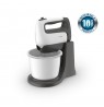 Tefal Prep'Mix+ HT4641 Stand mixer 500 W Grey, White