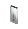 Green Cell PBPLGC20P power bank Lithium-Ion (Li-Ion) 20800 mAh Aluminium, Black, Green, Light grey, Silver