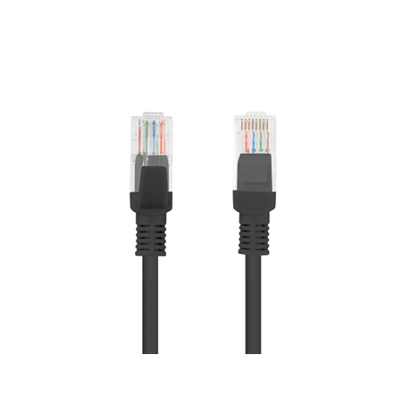 Lanberg Patchcord CAT.5E UTP Fluke Passed | PCU5-10CC-2000-BK | 20 m