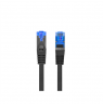 Lanberg | Patchcord Cat.6A S/FTP LSZH CCA Fluke Passed | PCF6A-10CC-1000-BK | 10 m | Black