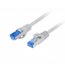 Lanberg Patchcord Cat.6A S/FTP LSZH CCA Fluke Passed | PCF6A-10CC-2000-S | 20 m