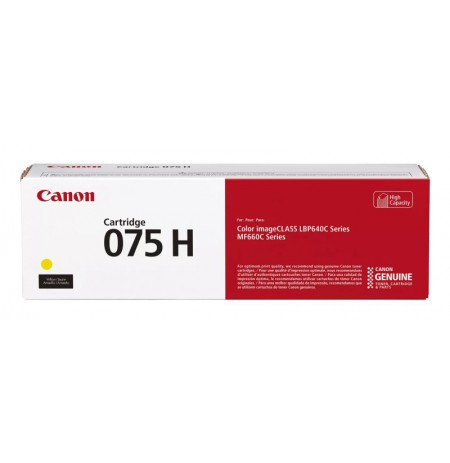 Canon CRG 075H Y (6366C002) Lazerinė kasetė, Geltona
