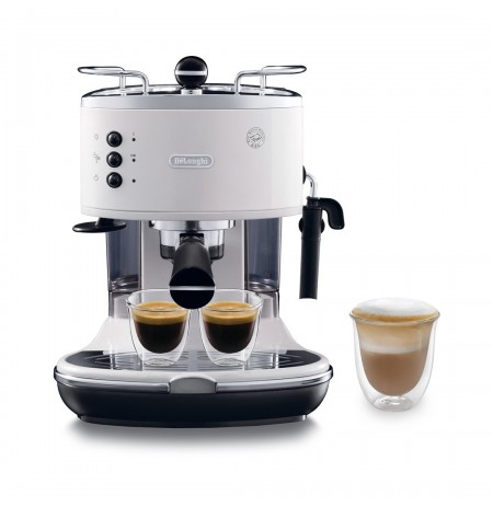 Coffee machine DeLonghi ECO 311.W (1100W, white color)