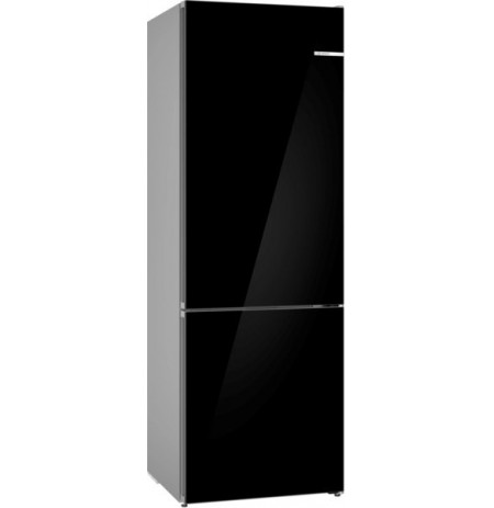Bosch Serie 6 KGN49LBCF fridge-freezer Freestanding 440 L C Black