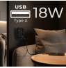 Maclean current socket x2 + 4xUSB, splitter with 2 sockets, 2xUSB A, 2xUSB C PD 20W, 1x16A + 1x6A, MCE249 F/B