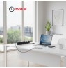 Maclean power strip, 5 socket extension cable + 3xUSB, 110-240V AC 50/60Hz, 2.1A max 2500W, 1.5m, black, MCE395 B