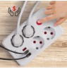 Maclean power strip, 4-socket extension cable + 3xUSB, 110-240V AC 50/60Hz, 2.1A max 2500W, 3m, white, MCE393 W