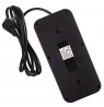 Maclean power strip, 6 socket extension + 4xUSB, 110-240V AC 50/60Hz, 2.1A max 2500W, 1.5 m, black, MCE389 B