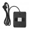 Maclean power strip, extender 2 sockets + 3xUSB, 110-240V AC 50/60Hz, 2.1A max 2500W, 1.5m, black, MCE387 B