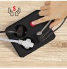 Maclean power strip, extender 2 sockets + 3xUSB, 110-240V AC 50/60Hz, 2.1A max 2500W, 1.5m, black, MCE387 B