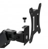 Maclean monitor mount, gas spring, 17"-32", 2-10kg, black, MC-135