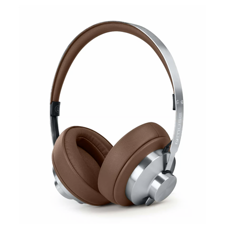 Muse | Headphones | M-298 SBR | Bluetooth | ANC | Brown/Silver