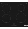 Bosch Serie 4 PUE611BB5D hob Black Built-in 59.2 cm Zone induction hob 4 zone(s)