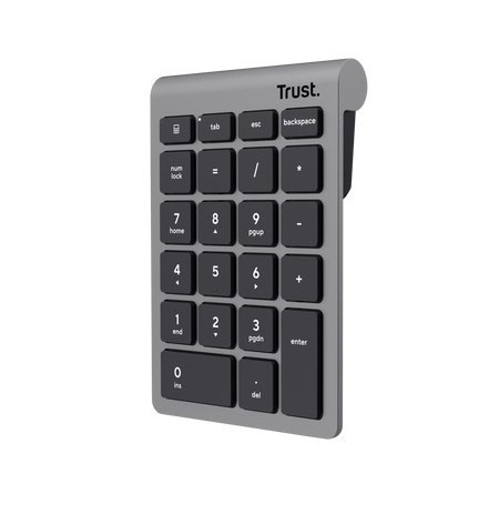Trust Xalas numeric keypad Laptop/PC RF Wireless Silver