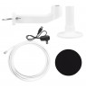 Maclean DVB-T/T2 HEVC omni-directional antenna, active, camper, central cable mount, MCTV-104