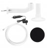 Maclean DVB-T/T2 HEVC omni-directional antenna, active, camper, 12V, MCTV-103