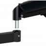 Maclean 3 monitor mount, gas spring, 17"-27", 2-8kg, black, MC-137