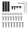 Maclean 2 monitor mount, gas spring, 17"-32", 2-10kg, black, MC-136