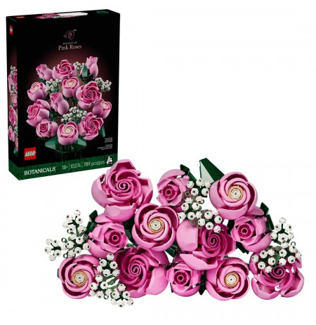 LEGO BOTANICALS 10374 Bouquet of Pink Roses