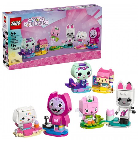 LEGO GABBY’S DOLLHOUSE 11215 Gabby's Brick-Built Cat Friends