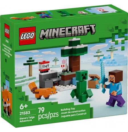 LEGO MINECRAFT 21583 Steve's Taiga Adventure