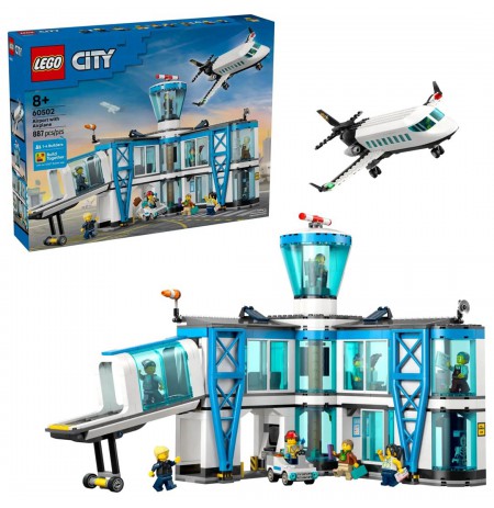 LEGO CITY 60502 Airport with Airplane