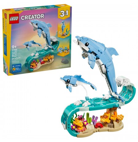 LEGO CREATOR 3 IN 1 31385 Sea Animals: Beautiful Dolphins