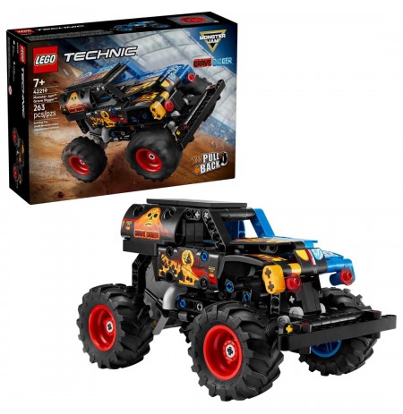 LEGO TECHNIC 42219 Monster Jam Grave Digger Fire and Ice