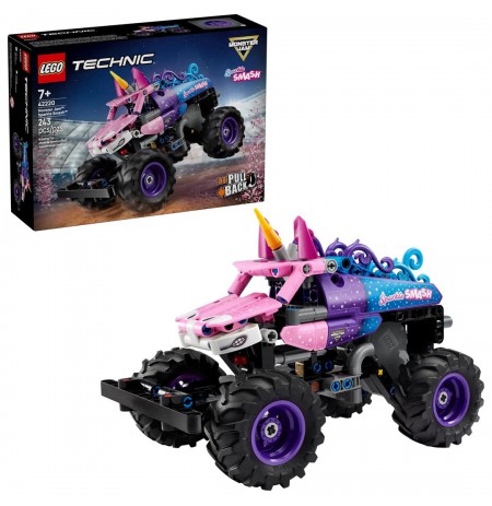 LEGO TECHNIC 42220 Monster Jam Sparkle Smash Pull-Back