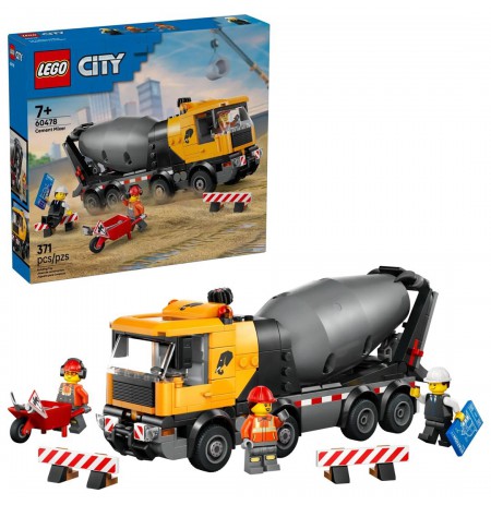 LEGO CITY 60478 Cement Mixer