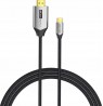 Kabelis USB-C do HDMI Vention 4K@60Hz w oplocie 2m szary