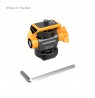 SmallRig Swivel and Tilt Adjustable Monitor Support with Cold Shoe（BumbleBee Edition）5519