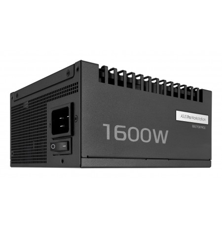 ASUS Pro WS 1600W Platinum power supply unit 20+4 pin ATX ATX Black