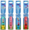 Peppa Pig Flashing Toothbrush Set with Suction Cap Different Colors 4 pcs