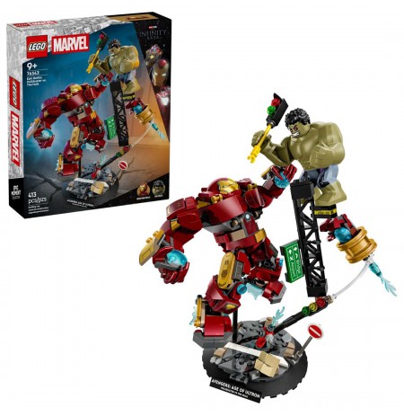 LEGO MARVEL 76343 Epic Battle: Hulkbuster vs. The Hulk