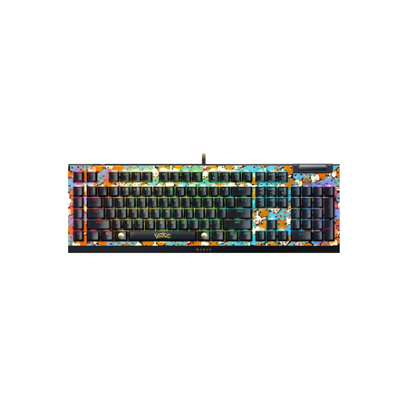 Razer BlackWidow V4 X | Mechanical Gaming Keyboard | Wired | US | Pokémon Edition | Razer Green Mechanical Switches (Clicky)