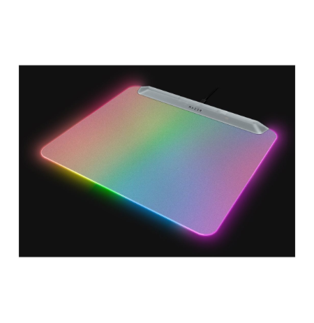 Razer RGB Gaming Mouse Mat | Firefly V2 Pro | Phantom White Edition