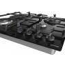 Gorenje GTW641EB hob Black Built-in 60 cm Gas 4 zone(s)