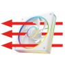 MODECOM VOLCANO LOOP 120 ARGB Reverse Fan White